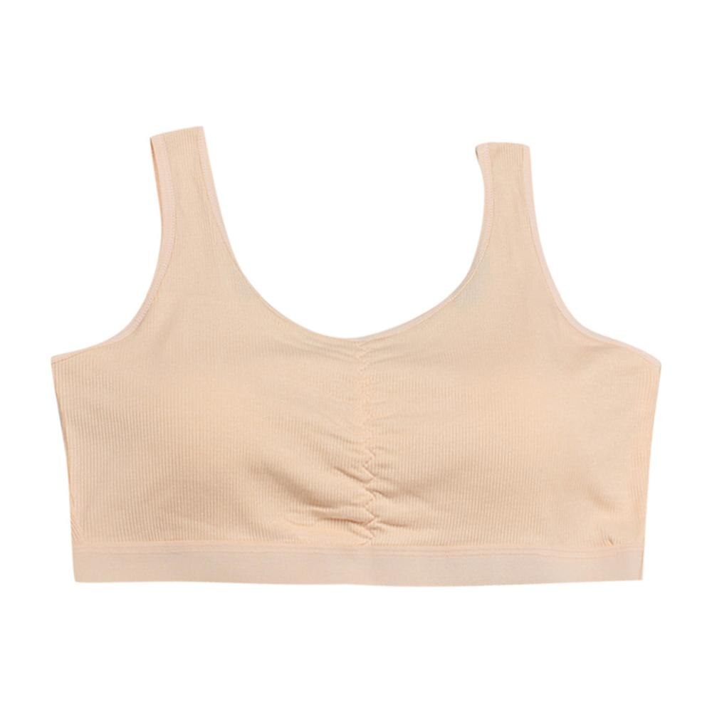 Kids Girls Underwear Bra Vest Children Underclothes Sport Undies Clothes Kids Thin Cup Young Girl Bra N4: I