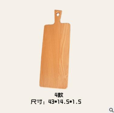 1Pcs Eco Friendly Beech Wooden Chopping Blocks Kitchen Wood Food Plate Whole Wood Tray Cutting Board No Pain: 4 paragraphs
