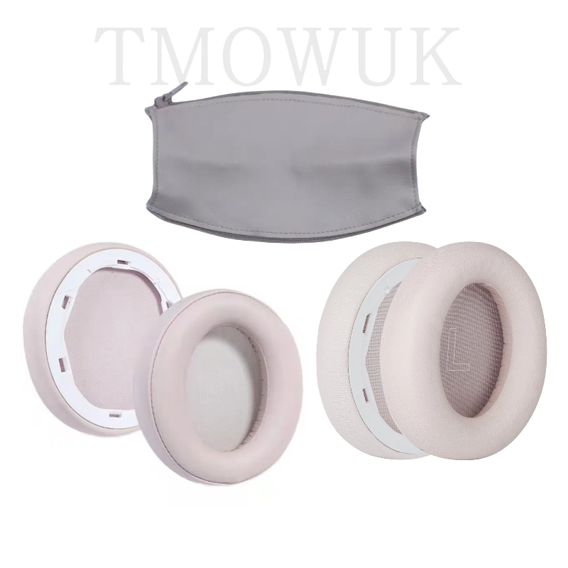 Almohadillas para los oídos Anker Soundcore Life Q10 Q20 Q30 Q35 auriculares de repuesto cojín de espuma suave almohadilla de esponja orejeras de cuero