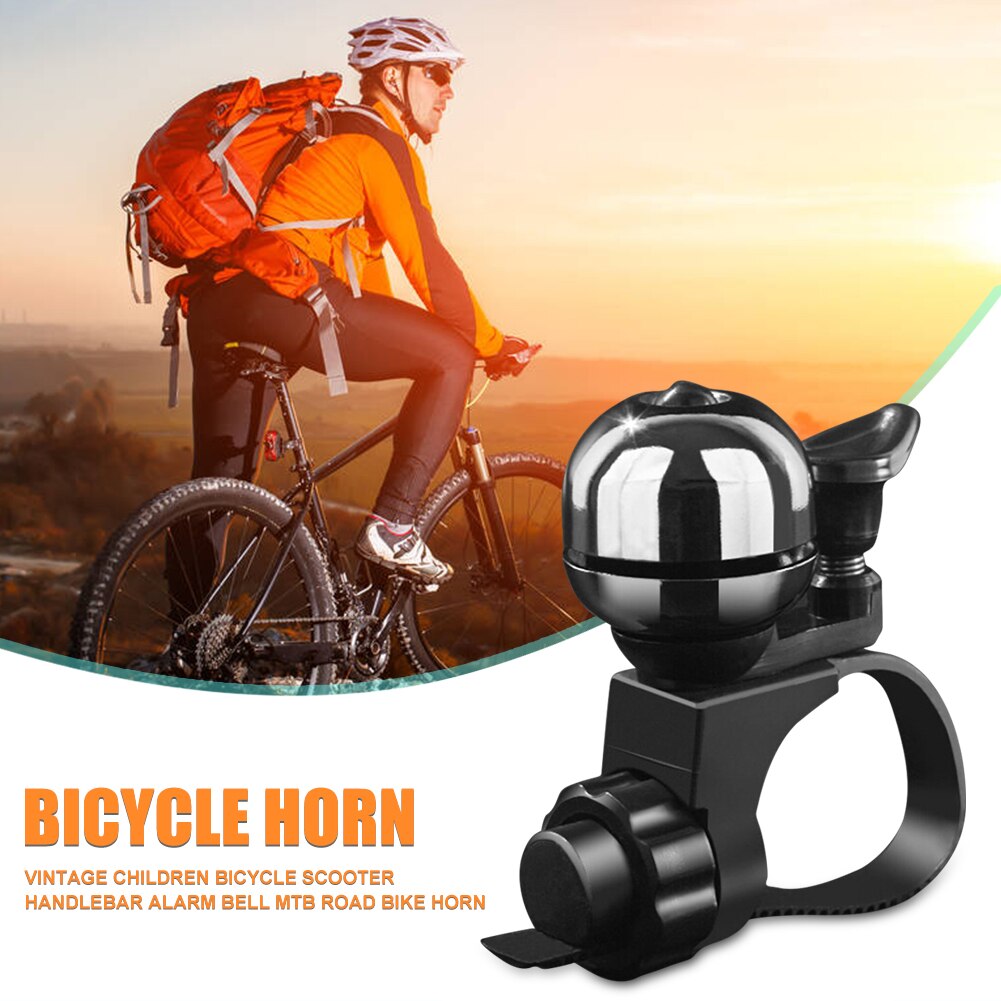 Retro MTB Mountain Road Bike Horn Safety Children Bicycle Scooter Handlebar Sounds Loud Alarm Ring Bell Riding Cycling Equipment