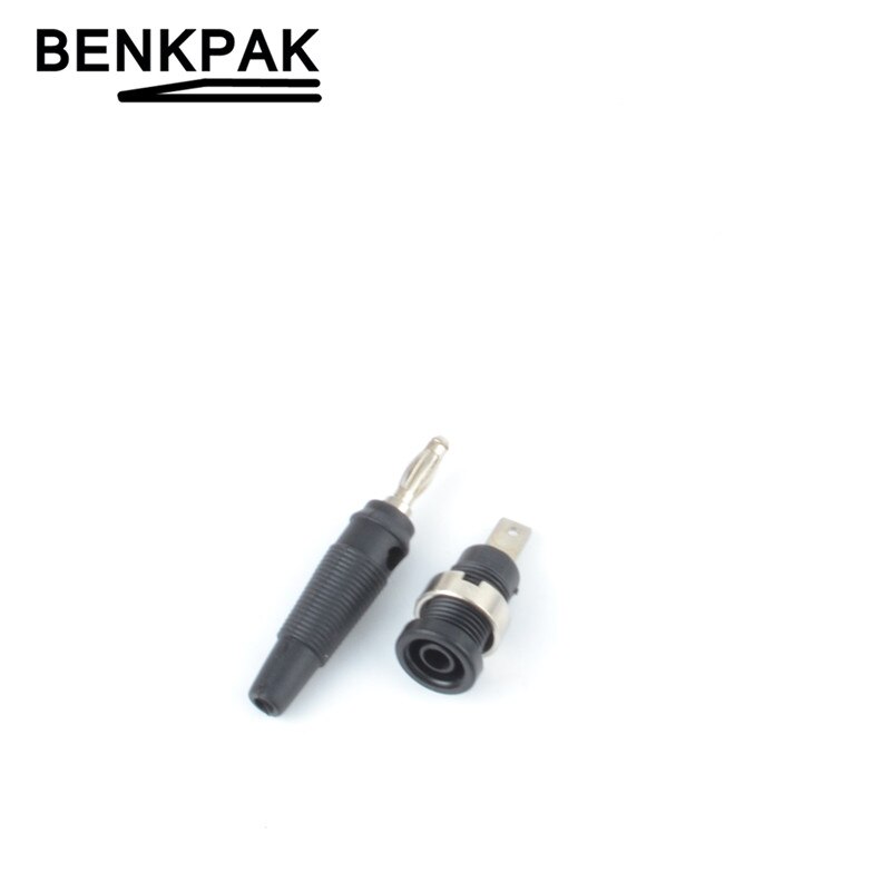 4mm aansluitpunten banaanstekker paneelmontage testprobe connector vrouwelijk + mannelijk
