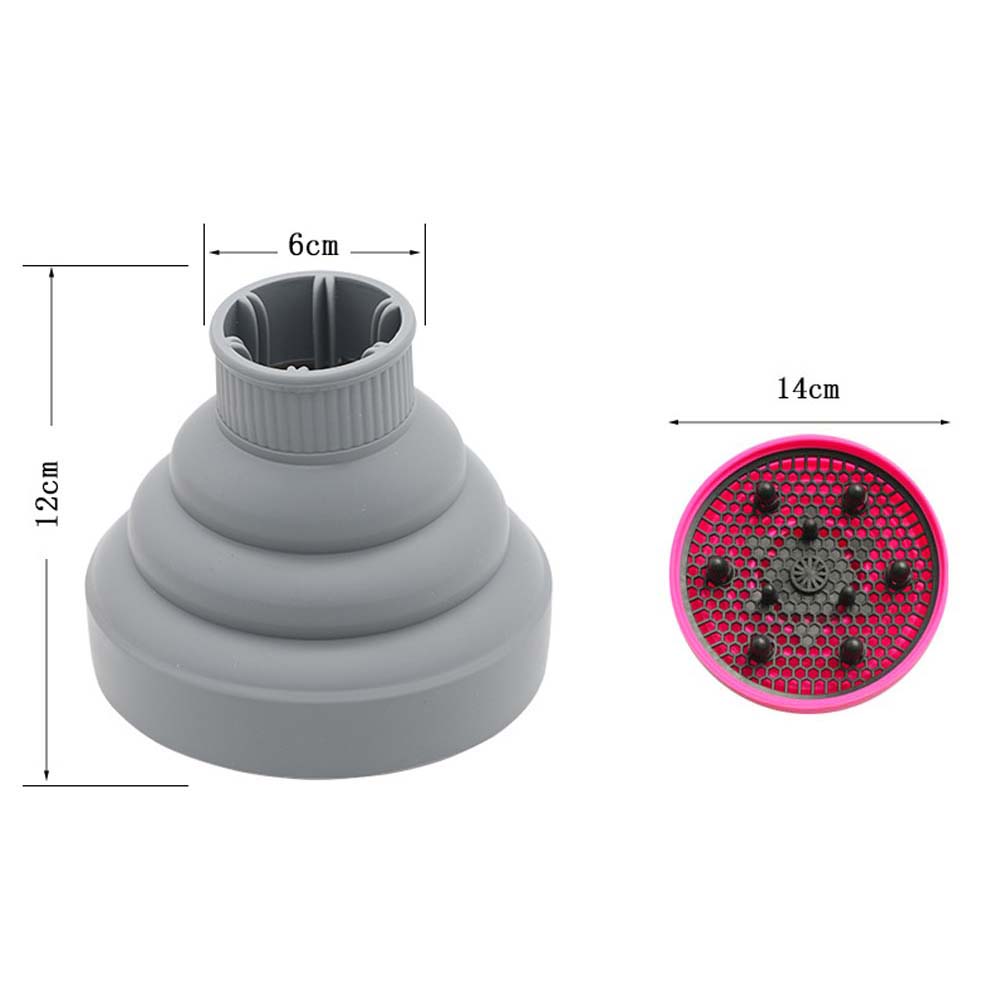 Profession Blow Dryer Diffuser Attachment for Natural Thick Hair Collapsible Hair Blower Diffuser Styling Hairdressing Tool