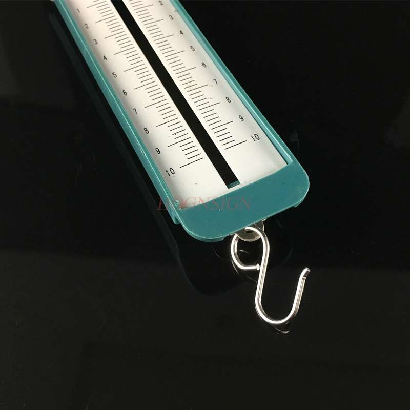 Dynamometer elementary science middle school physics experiment equipment 10N strip box dynamometer for mechanics experiment