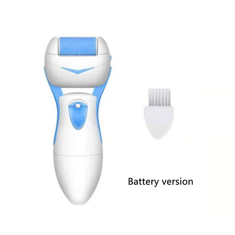Upgrade Electric Grinder Pedicure Tools Foot Care Tool Pedicura Velvet Smooth Machine Callus Remover for Foot Heel Skin: Product 2-1-Blue