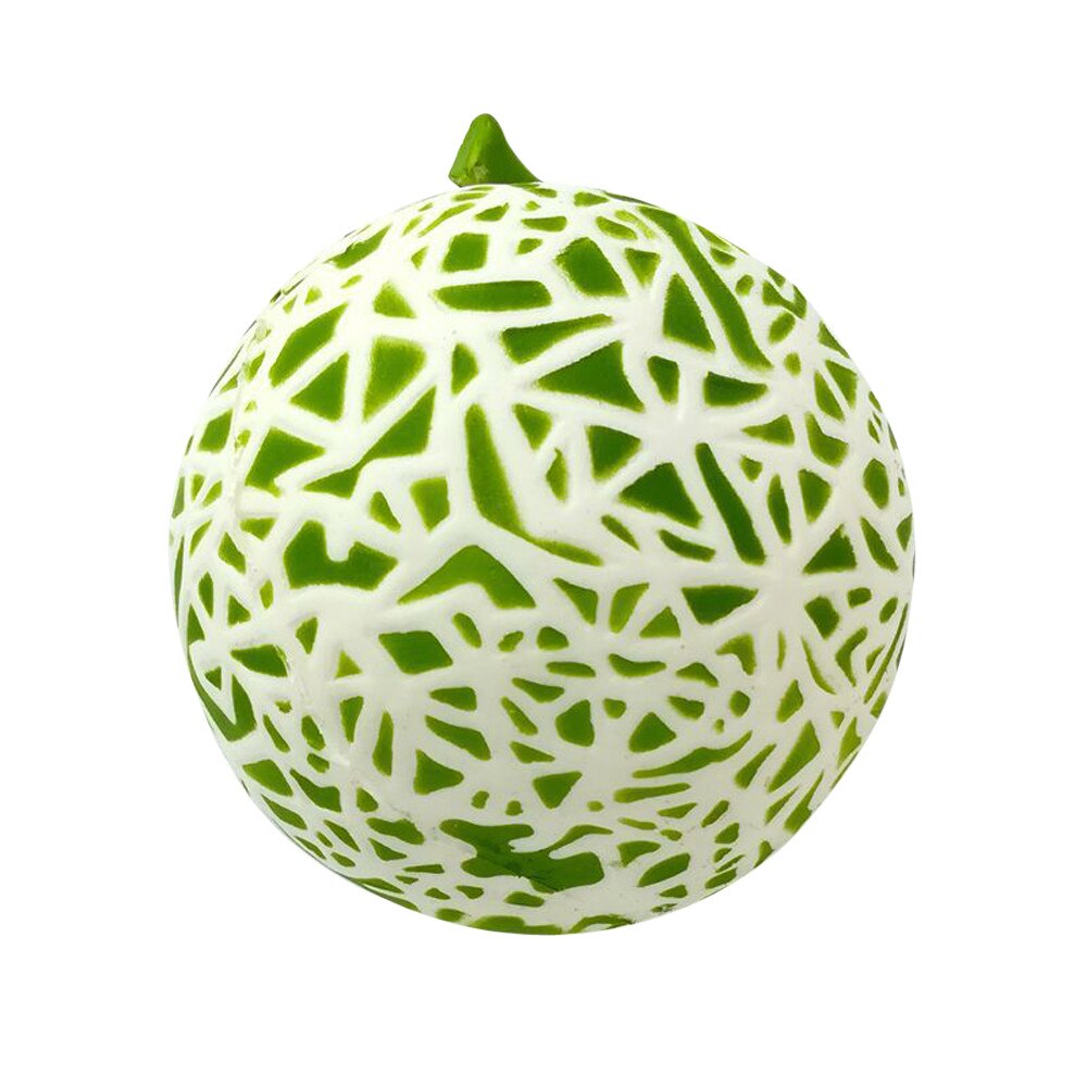 Kawaii hami melon squishy langsomt stigende jumbo frugt vedhæng telefon stropper duft vedhæng brød kage sjovt barn klemme legetøj jul