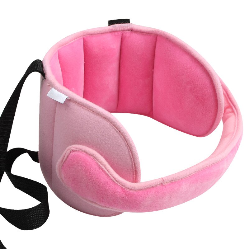 Nouvelle Bande De Fixation Bébé Tête monture de support De Ceinture de Siège De Voiture Sommeil Sieste Ceinture Porte-Bébé Poussette Réglable Siège De Sécurité Tenir: Pink