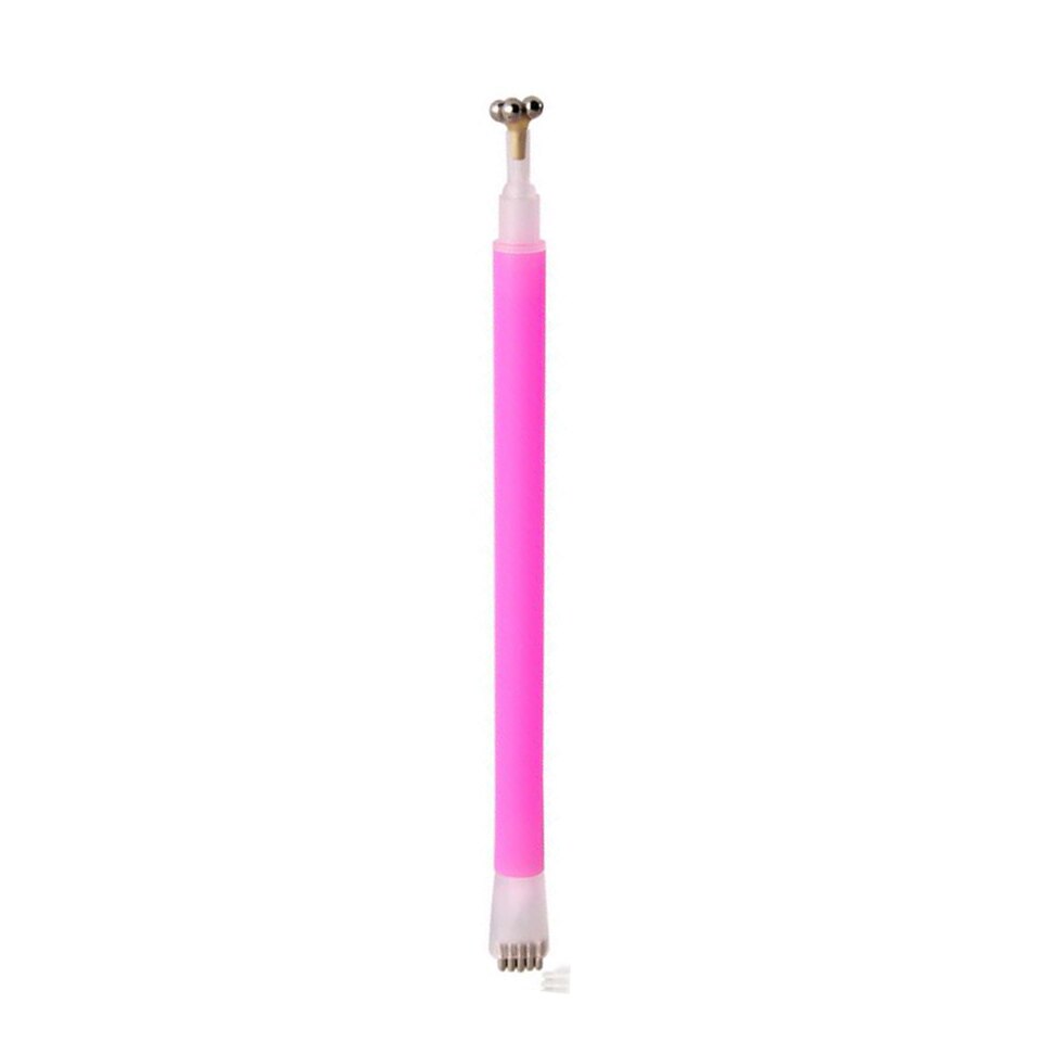 1PC Dubbele Hoofden Tweekoppige Bloem Magnetische Pennen Voor DIY Nail Art Magic Stick 3D Katten Ogen UV gel Polish Brush Acryl Gereedschap