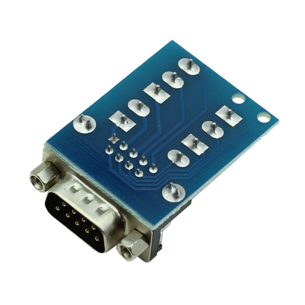 RS232 Serial to Terminal DB9 Male Adapter Connector Signals Terminal Module