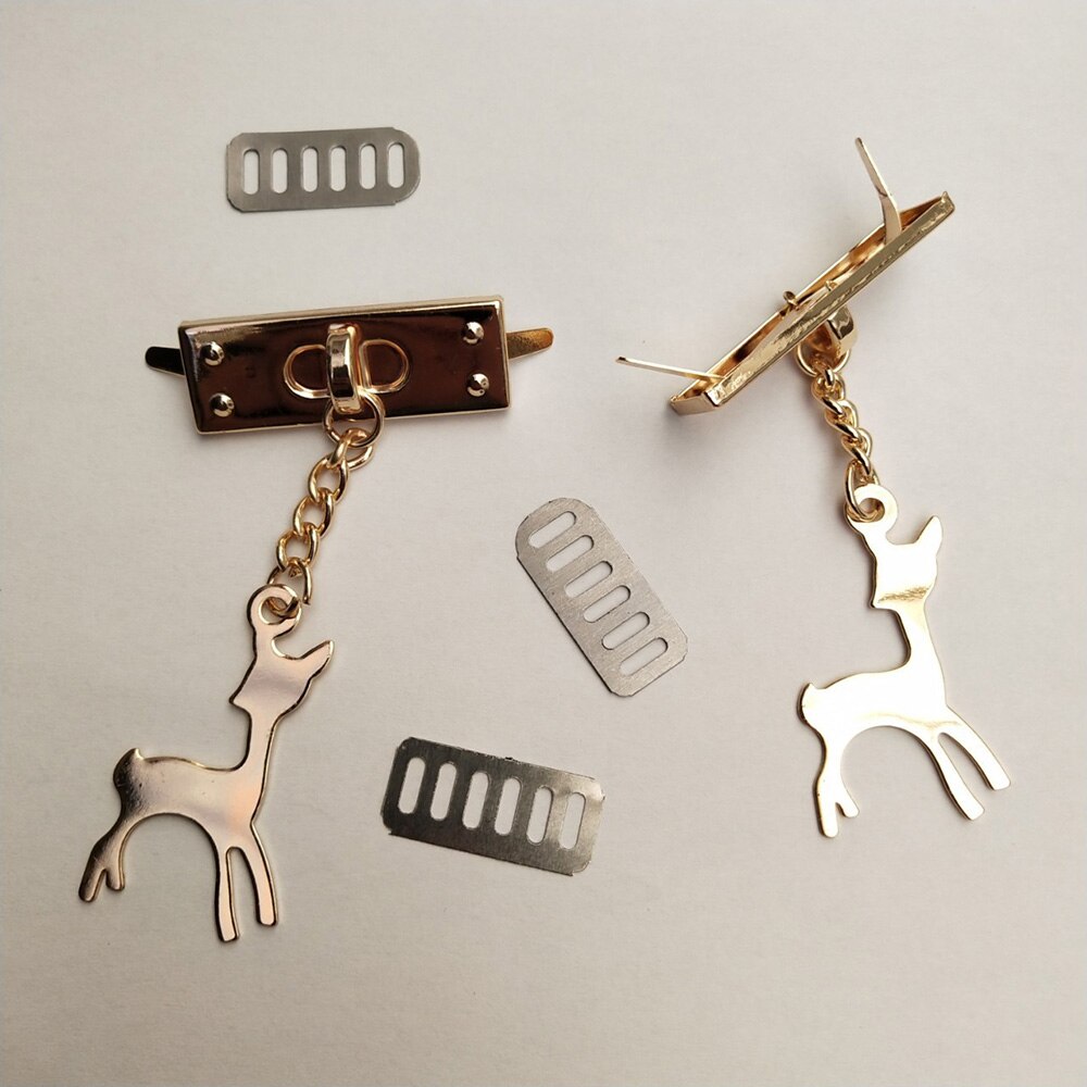 Kit em plástico de tecelagem manual DIY, 6 partes por conjunto, capa líquida branca para bolsa, acessórios feitos à mão