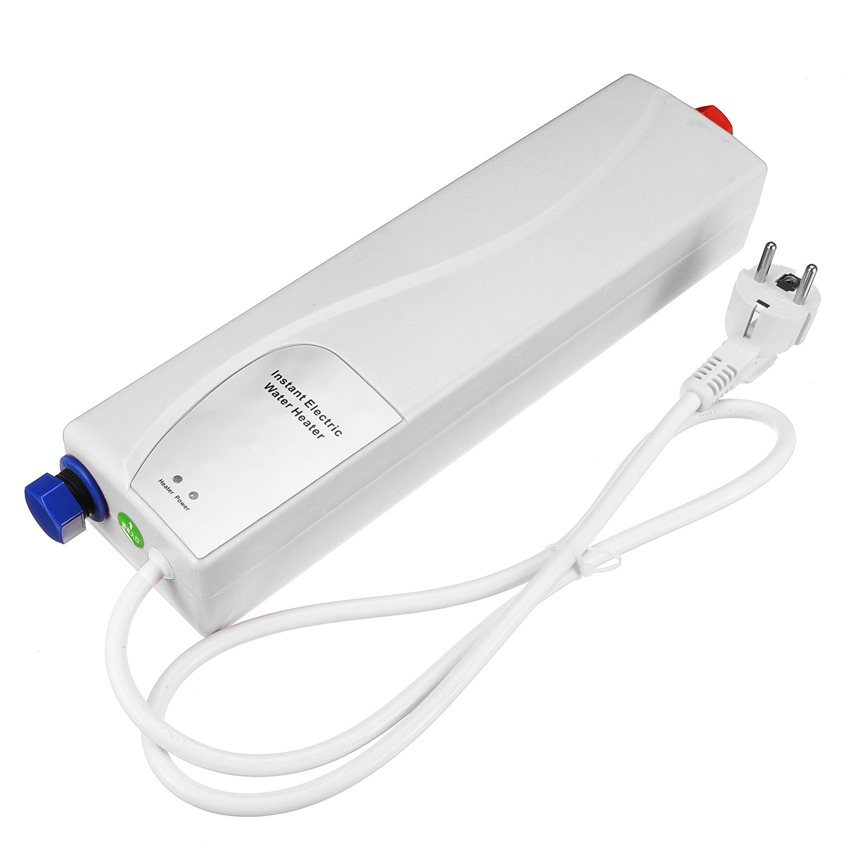 3000W 220V Instant Elektrische Boiler Mini Tankless Onmiddellijke Boiler Systeem Voor Keuken Badkamer: WHITE