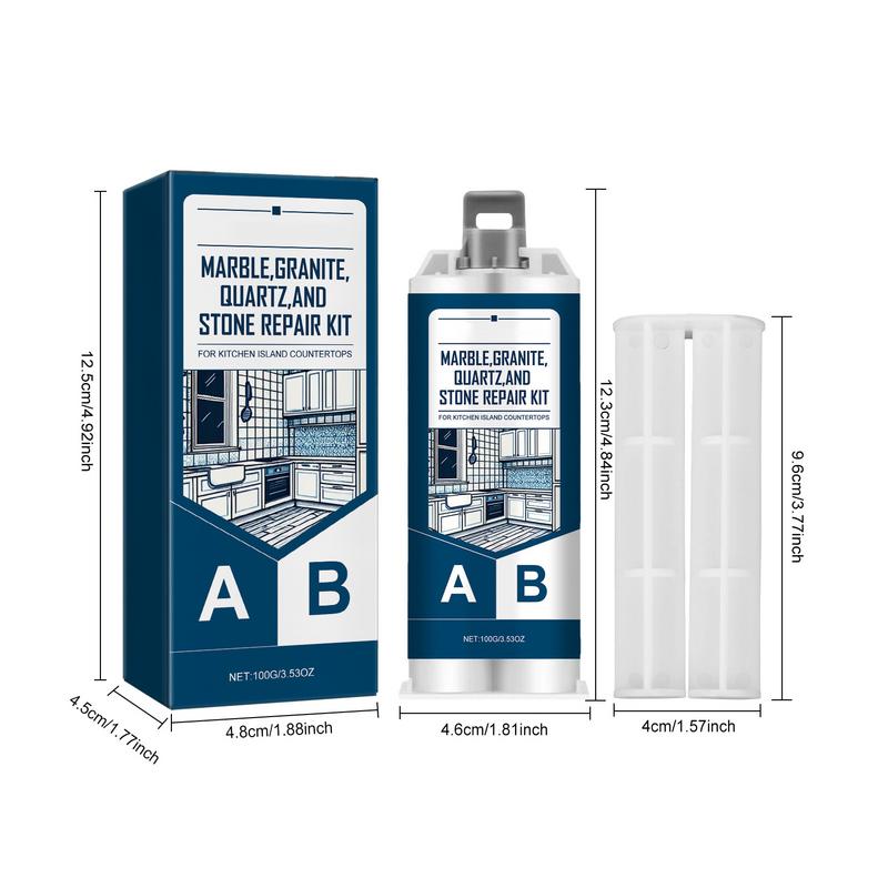 Porcelain Repair Kit Quartz Countertop Repair Kit Porcelain Repair Kit Ceramic Tile Repair Kit Filler Fix Tile Chips Cracks