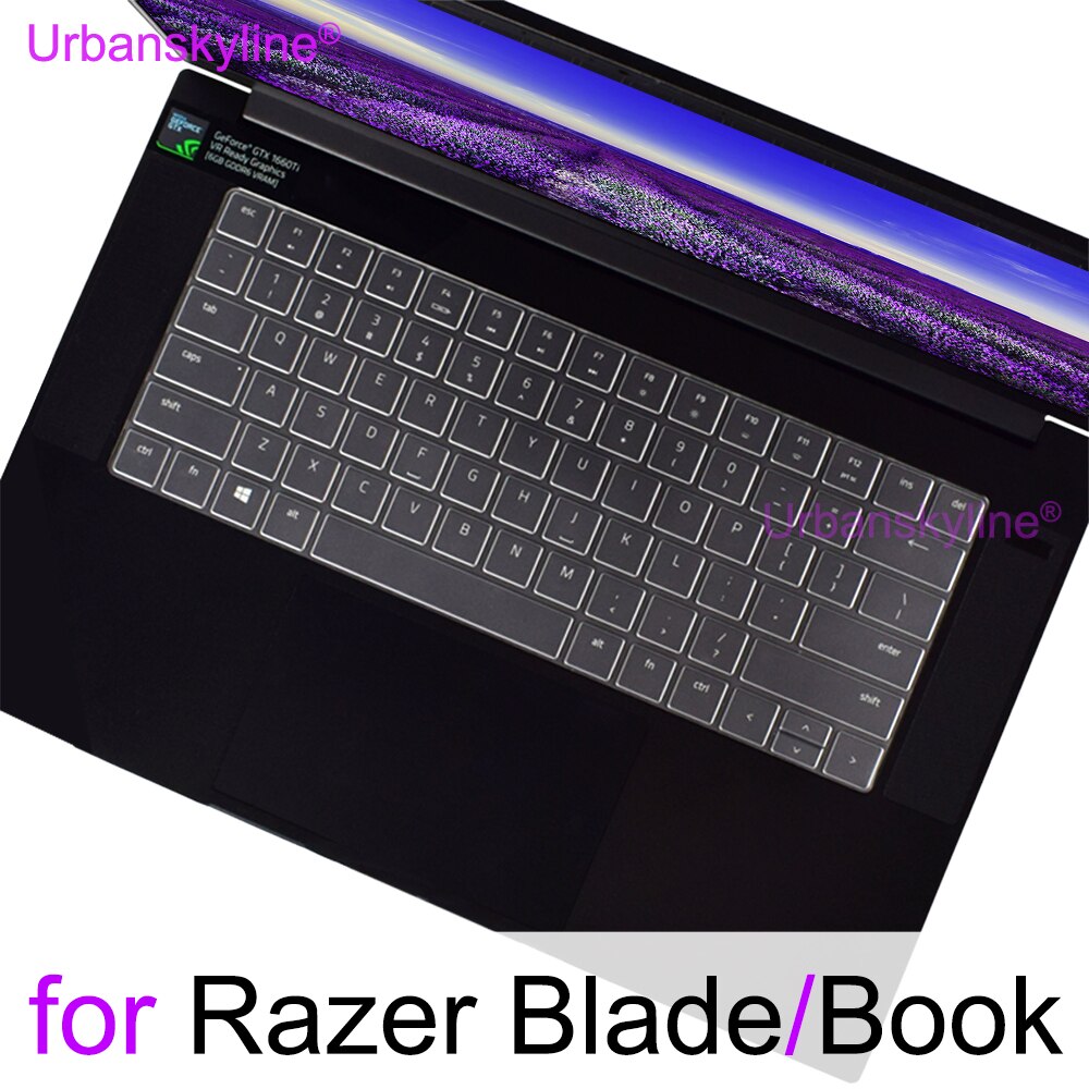 Keyboard Cover for Razer Blade 15 17 Pro 14 Stealth Book 13 Silicone Protector Skin Case Accessories TPU
