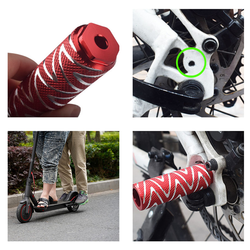 Pédales de repose-pieds arrière universelles pour trottinette électrique, repose-pieds arrière, accessoires pour Xiaomi ata jia M365