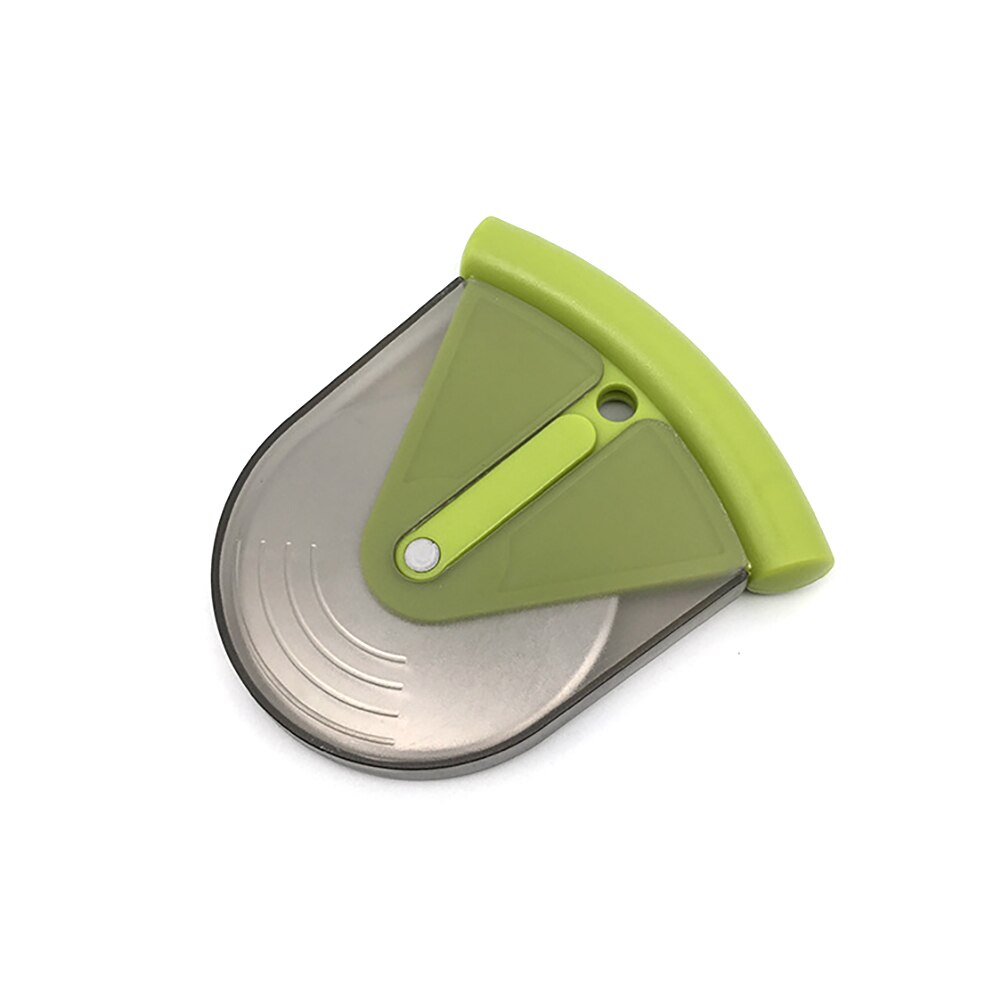 Stainless Steel Pizza Cutter Pizza Wheel Cutter With Cover Wheel Slicer Roller Dough Pizza Slicer Cutter Baking Accessories: Default Title