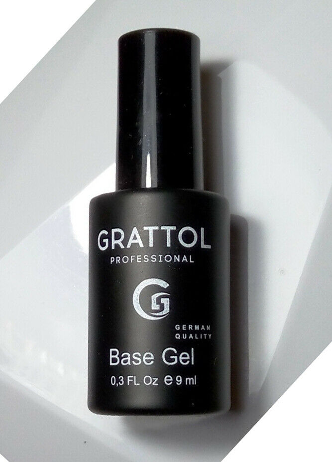 GRATTOL de 01 blanco Gel de uñas de brillo polaco lentejuelas barniz UV de Gel de uñas largo tapa duradera abrigo Gel LED UV Varnis: rubble base