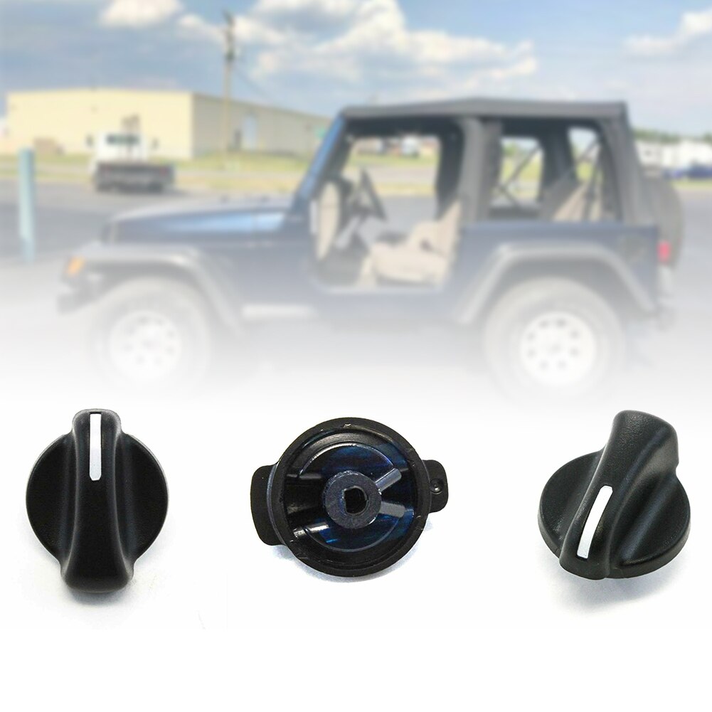 Plastic Control Knob 05011218AC Fan Speed Heater Blower Auto Air Condition Button Switch Car Accessories For Wrangler TJ 99-06