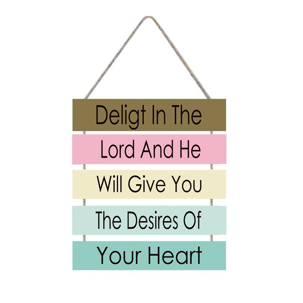 Garden Wooden Door Sign Plaque Sign Wall Hanging Sign Wooden Hanging Hanging Letter Print Home Decoration Doorplate Statues: F