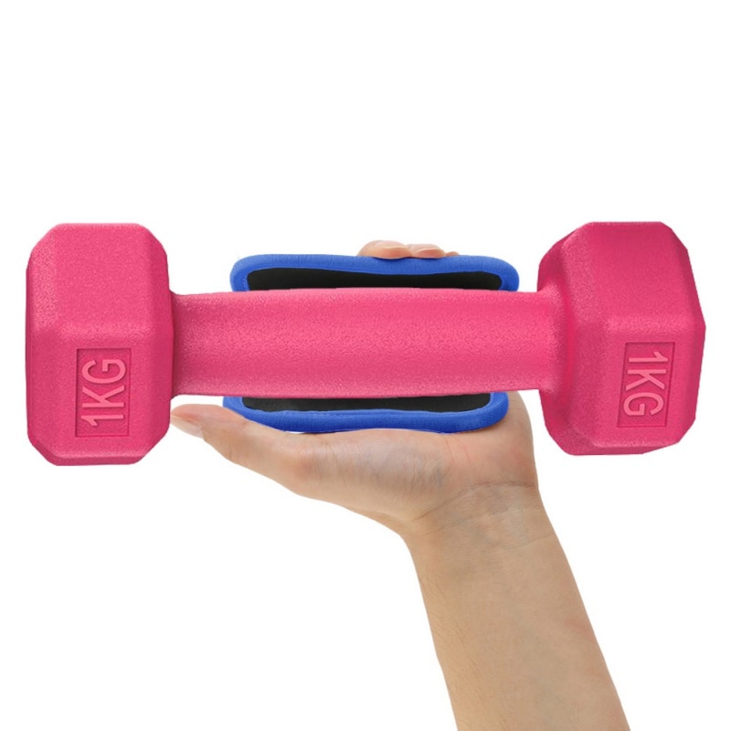 Skridsikker vægtløftning træningshandsker fitness sport håndvægt håndtag puder gym styrke øvelser hånd håndflade pude beskytter