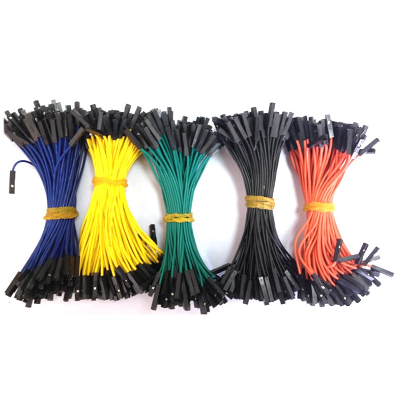 100PCS Wires 10cm Female-Female 1 Pack Education Robot Accessories