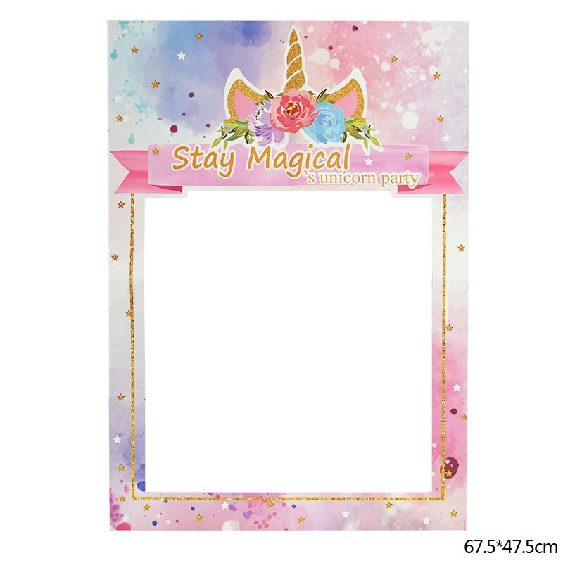 1/18/30/40/50/60th 21st Frame Photo Booth Props Happy Birthday Wedding Favors DIY Anniversary Party Decoration Photobooth 1Pcs: U01-1pcs