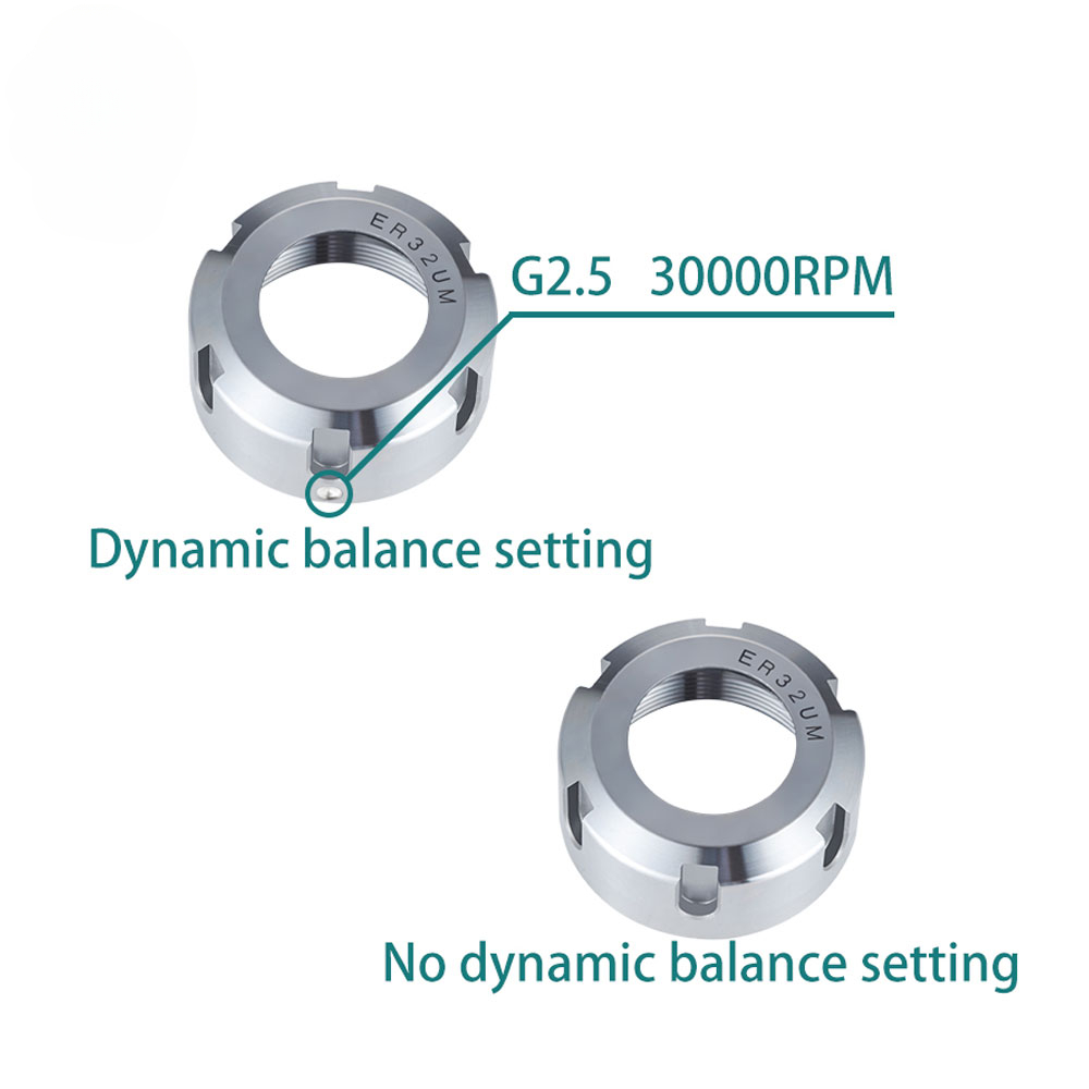 TULX ER11 tuerca ER8 ER11 ER16 ER20 ER25 ER32 ER40 tuerca A M UM tuerca ER de alta precisión CNC tuerca ER para pinza Cnc ER y herramienta