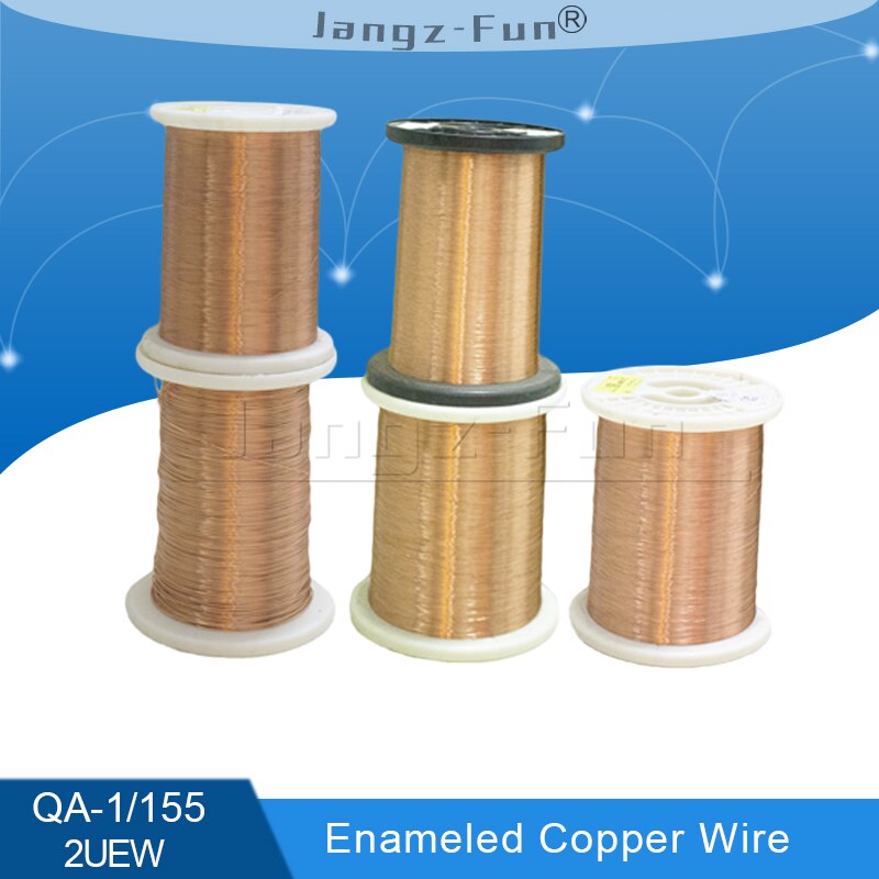 100g polyuretanemaljerad koppartråd lackerad diameter 0.1mm to 0.4mm qa -1/155 2 uew för transformatortrådbygel