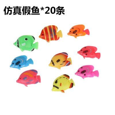En Funny Speelgoed Simuleren Een Nep Vis Die Kan Zwemmen Aquarium Landschapsarchitectuur Ornamenten Vissenkom Decoratie Drijvende Vis Plastic: 20 PCS