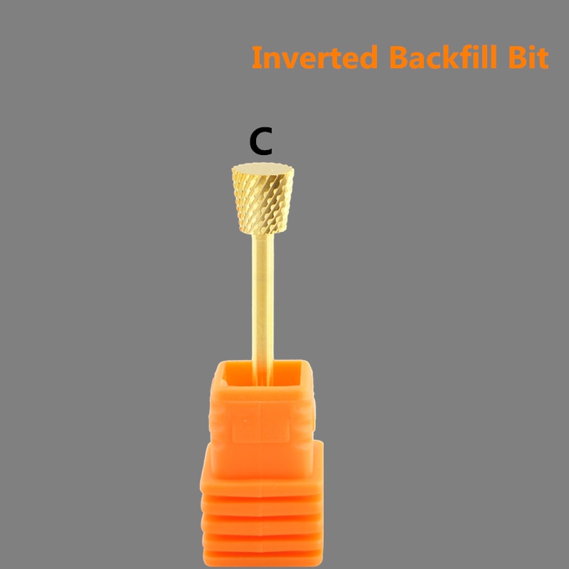 Carbide Nail Drill Bit -Inverted Backfill Bit - C