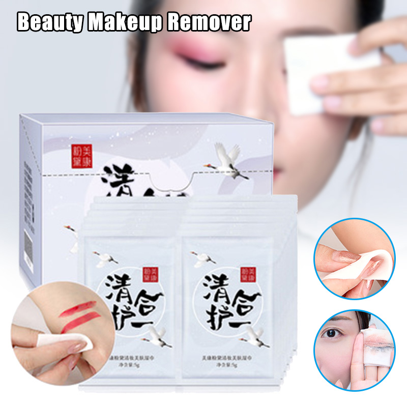 30 Pcs Set Makeup Remover Wipes Facial Deep Cleaning Wipe Pads Tissues: Default Title