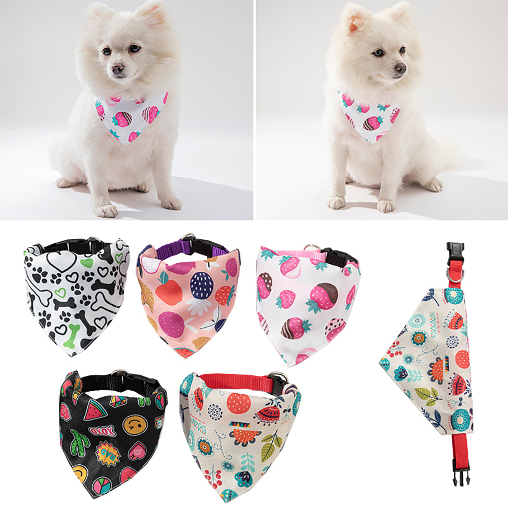 Écharpe de cou réglable en cuir pour animal de compagnie, collier bandana, accessoires pour chiot et chat