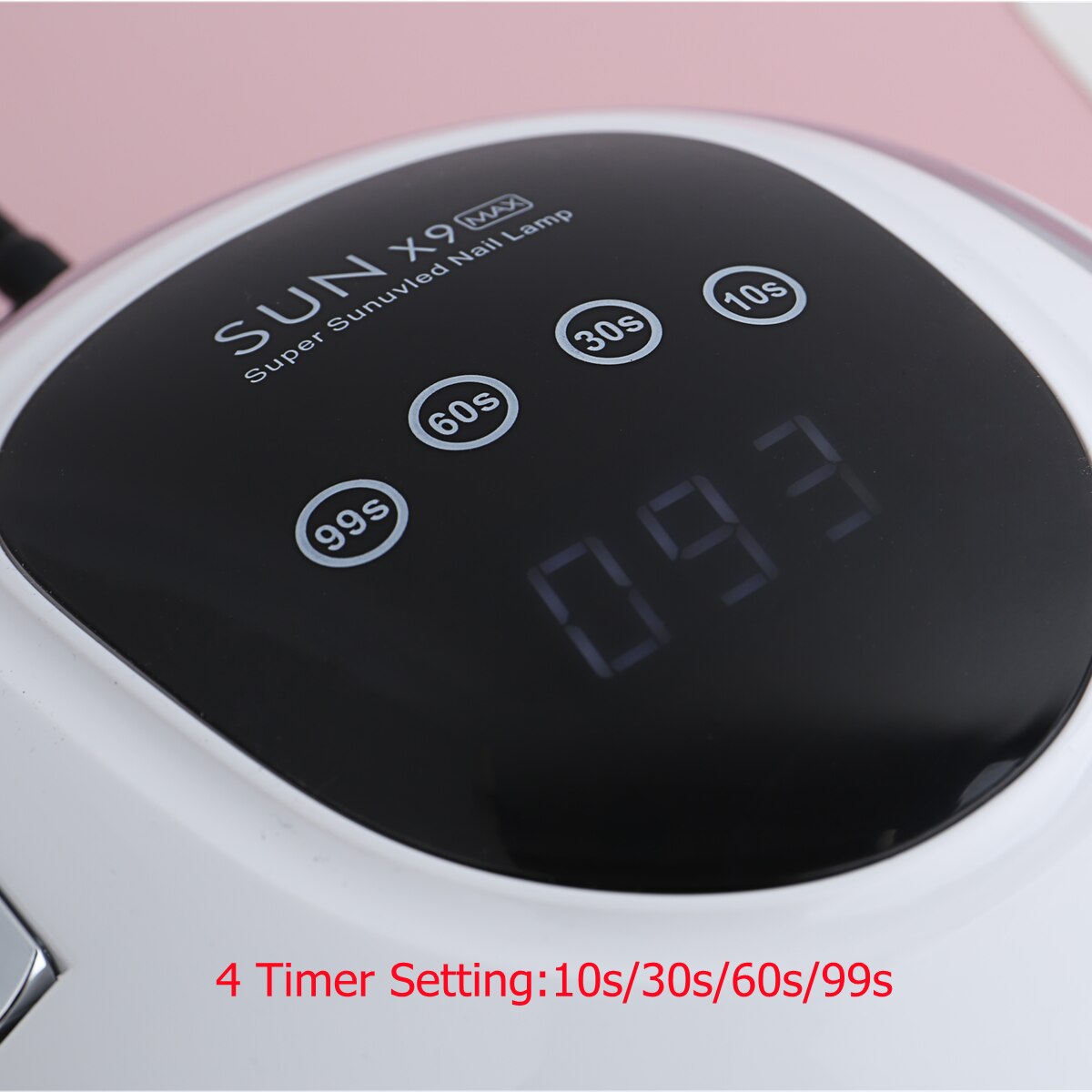 Lámpara UV LED de secado rápido para esmalte de uñas, máquina de manicura con pantalla LCD, herramientas profesionales de belleza de uñas, 36/72/90/114W,