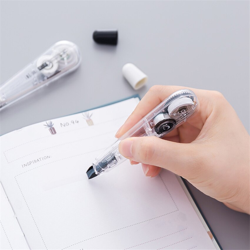 6M Long Portable Children Correction Tape, Simple Office Supplies Students Write Correcting Tape Stationery