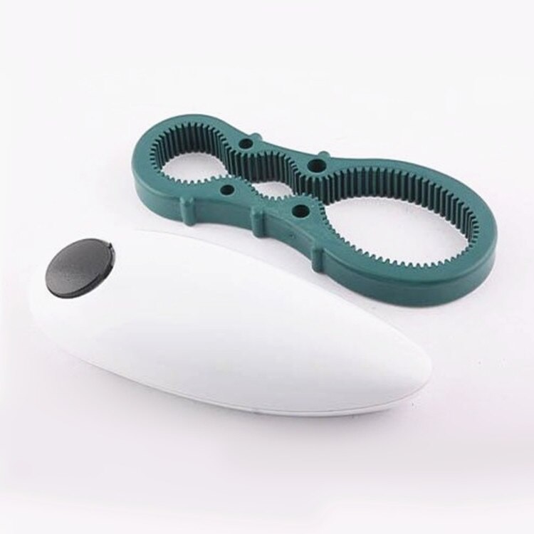 Onetouch elektrische automatische flesopener voor vrouwen en ouderen, speciaal elektrisch gereedschap, kan glazen flesdoppen openen met een diameter van 28-103mm inch: B