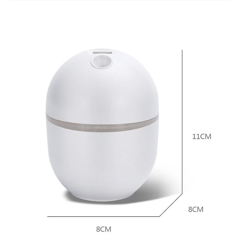 1Pc Mini Draagbare Ultrasone Air Humidifer 200Ml Aroma Essentiële Olie Diffuser Usb Mist Maker Aromatherapie Luchtbevochtigers Voor Thuis