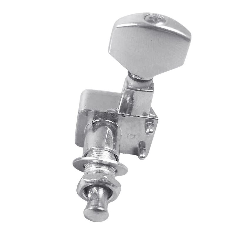1 conjunto 6r praça guitarra peg bloqueio cordas guitarra tuning pegs sintonizador chave cabeça da máquina para stelectric guitarra