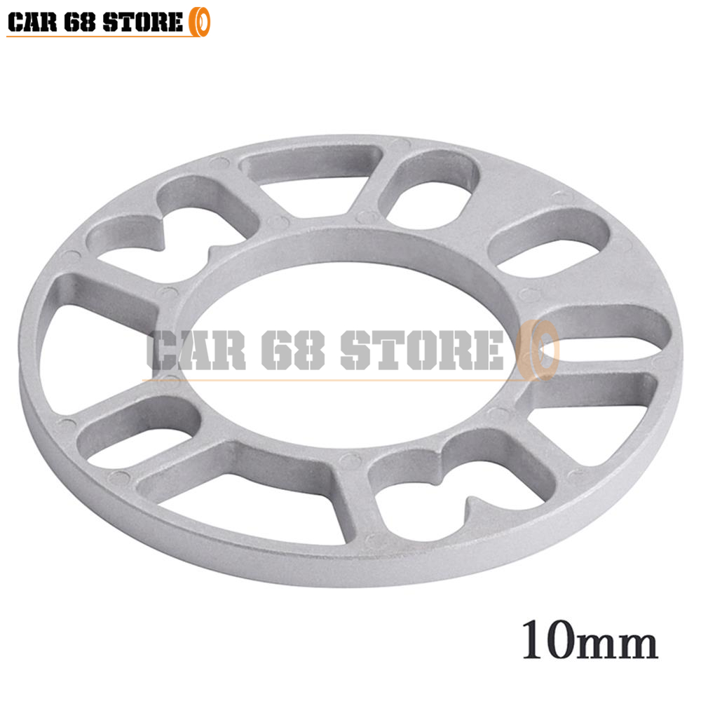 3mm 5mm 8mm 10mm Universal Aluminum Fit 4&amp;5 Lug Car Wheel Spacer Shims Plate 4x100 4x114.3 5x100 5x108 5x114.3 5x120: 10mm