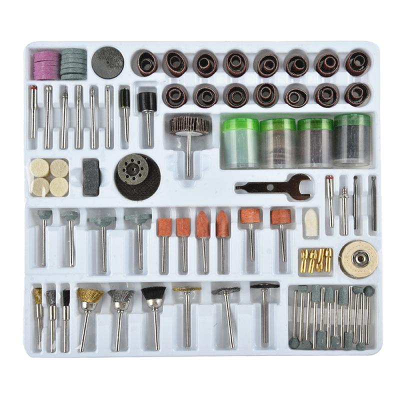 105/216Pcs Elektrische Mini Boor Kit Schurende Rotary Tool Accessoires Set Voor Dremel Slijpen Schuren Polijsten Snijden