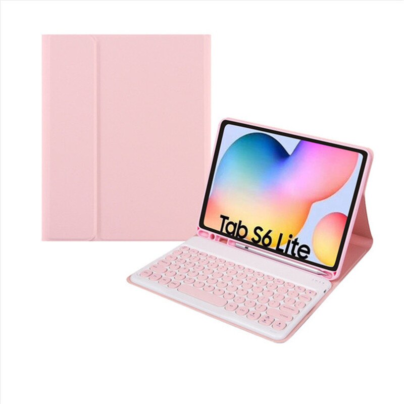 Schutzhülle für samsung galaxy tab  s6 lite 10.4 -p610 sm-p615  p610 p615 10.4 zoll-tablet mit bluetooth-tastatur