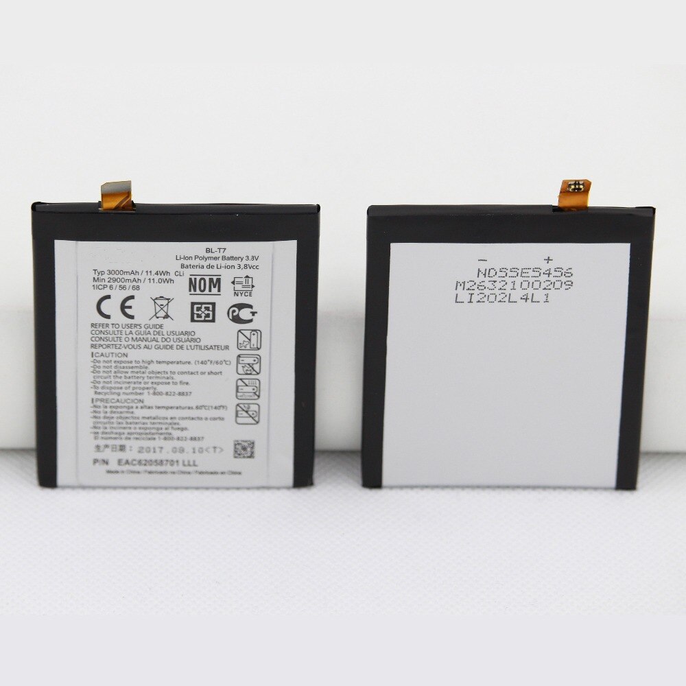 Isunoo BL-T7 Batterij Voor Lg G2 LS980 VS980 D800 D801 D802 BLT7 3000Mah Interne Vervangende Batterij