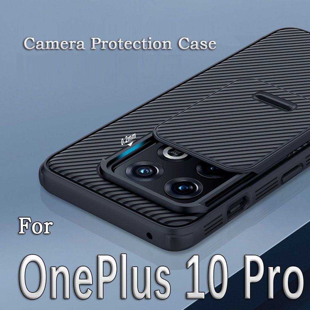 Para OnePlus 10 Pro caso nillkin camshield pro slide lente proteção escudo fosco pc capa traseira para OnePlus 10 Pro casos