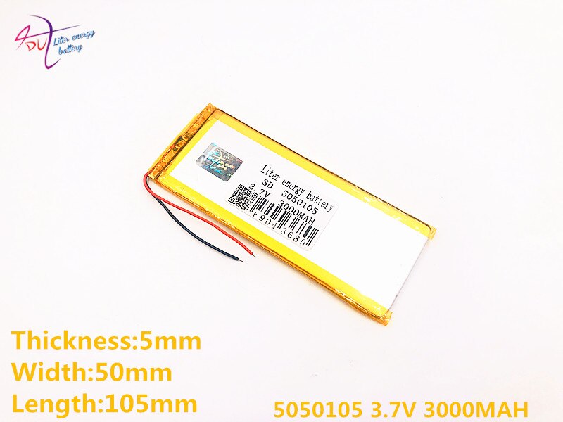 3,7 V 380 mAh batterij 702030 lithium-polymeer-ion lithium-ion Li-Po-accu met 2P-PH-aansluiting met 2,0 mm rastermaat