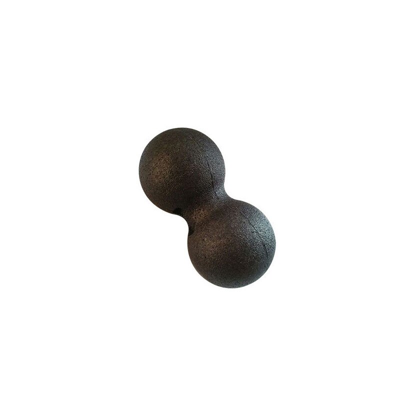 Epp 8/12cm lacrosse myofascia boll jordnötsmassage boll hög densitet lättvikt fitness kroppsfascia massage yoga träning reliev: Svart