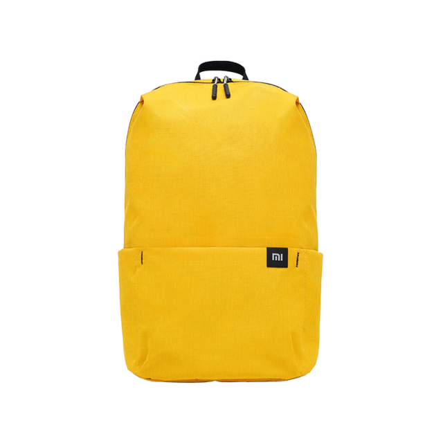 Original xiaomi 10l mochila saco colorido lazer esportes caixa pacote sacos unissex para homens mulher viagem acampamento: Amarelo