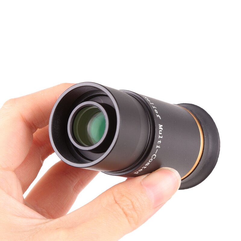 66 Degree UW 9mm 1.25 Inches Optical Lens Astronomical Telescope Planet Eyepiece Grows High-wide Angle View Fully Coated UW9MM