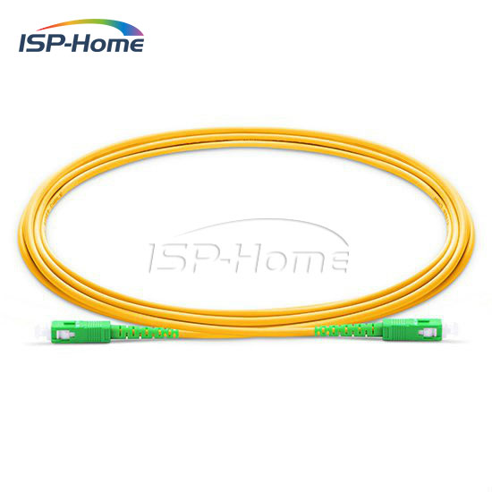 20m SC/APC-SC/APC Simplex 2,0mm Single Lwl-patchkabel, fibre Optica SC Patchkabel, FTTH Kabel