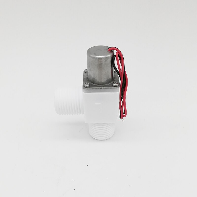 Válvula de ahorro de energía solenoide de pulso biestable de Control de agua, utensilios sanitarios de inducción en miniatura G1/2 pulgadas