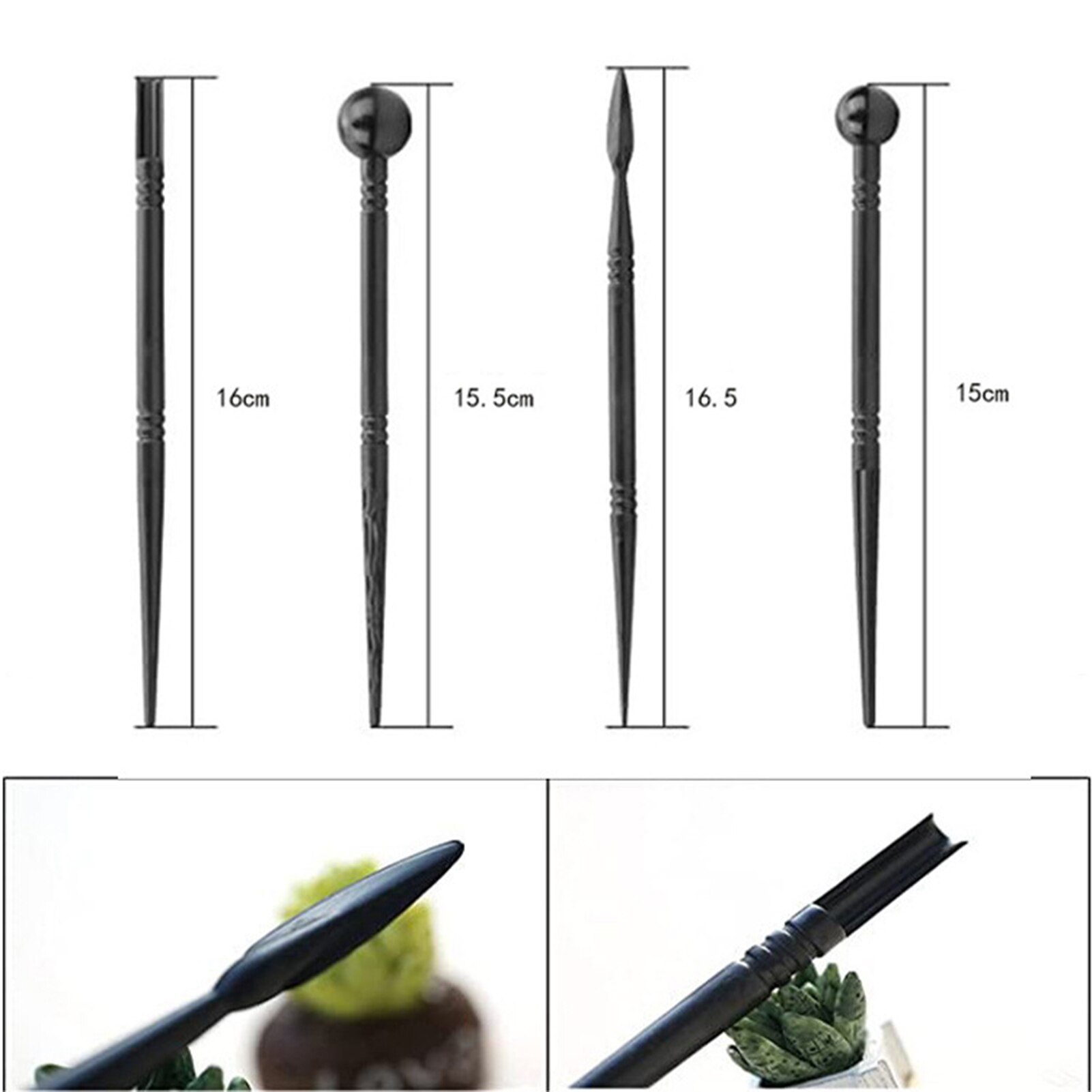 25pcs Polymer Clay Tools Modeling Clay Sculpting Tools Kit Ceramic Pottery Carving Tools Including Double Ended Dotting Tools