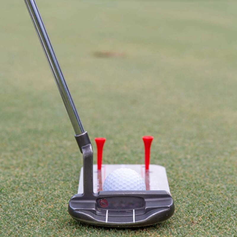 Golfsving lige øvelse golf sætte spejl øje linje justering træning hjælp sving træner golf træning hjælpemidler tilbehør