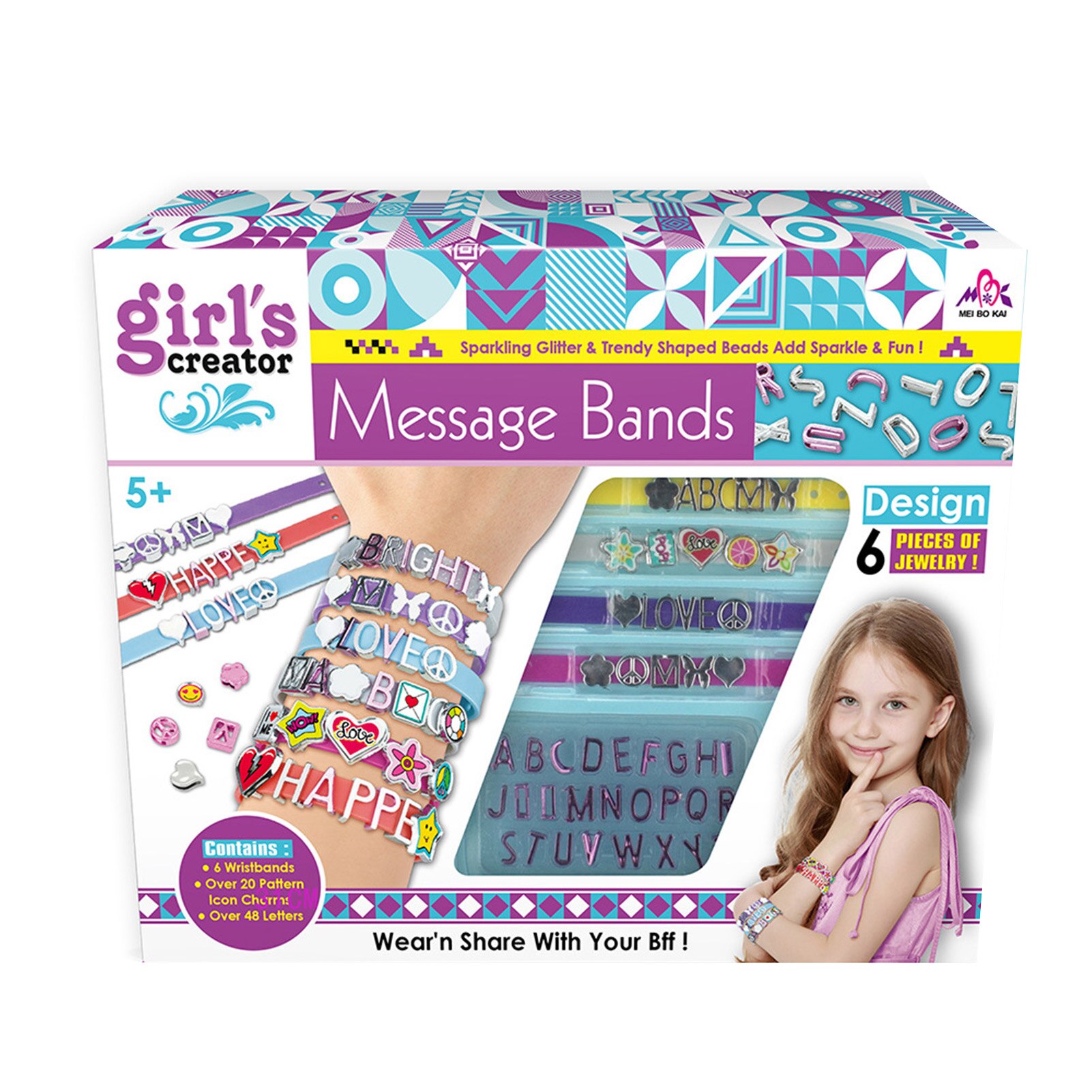 DIY Bracelet Set Innovative Handmade Necklace Toy Kit DIY Bracelet Set Innovative Handmade Necklace Toy Kit: 02