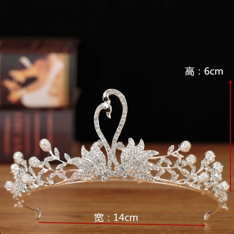 Bruidskroon, bruidshoofddeksel, haaraccessoires, parel bruidskronen, tiara's, sieraden, strass bruidstiara, hoofdband, 22 stijlen